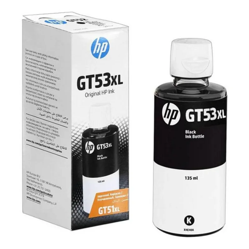 HP GT53XL 1VV21AE Siyah Kartuş Mürekkebi
