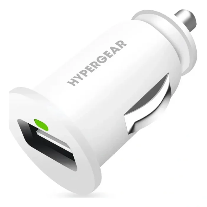 HyperGear 2.1a 2x Hızlı Araç Şarj Aleti Başlığı Beyaz
