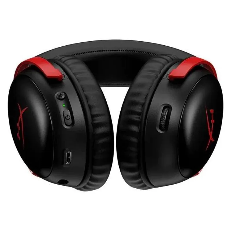 HyperX Cloud III S A59Z0AA Siyah-Kırmızı Kablosuz Kulak Üstü Oyuncu Kulaklığı