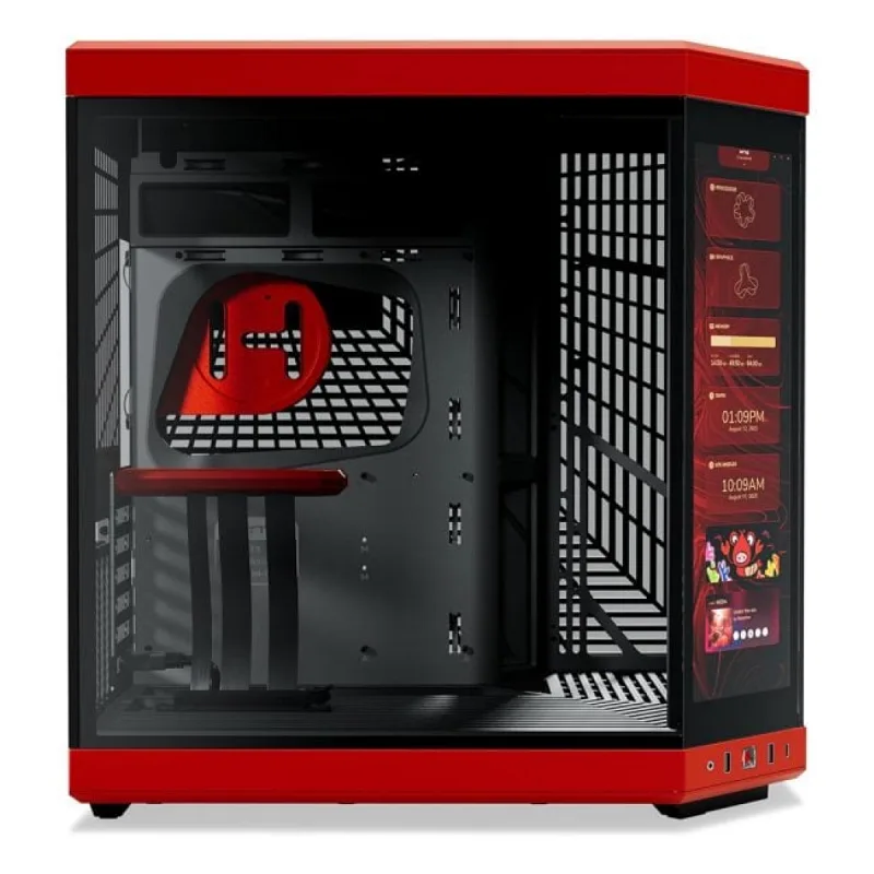 HYTE Y70 Touch Red Cherry CS-HYTE-Y70TI-RB E-ATX Oyuncu Kasası