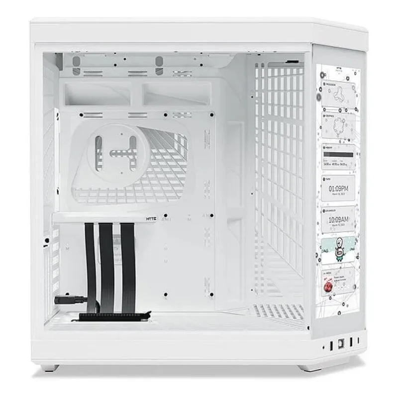 HYTE Y70 Touch Snow White CS-HYTE-Y70TI-WW E-ATX Oyuncu Kasası