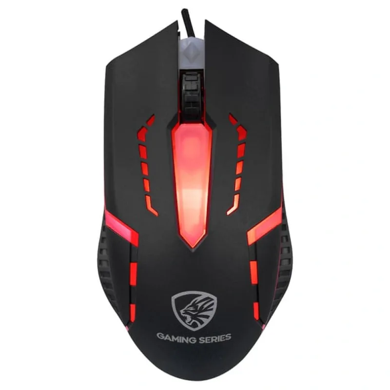 HYTECH HYK-46 GAMY COMBO SİYAH USB KIRMIZI TUŞLU Q GAMİNG OYUNCU KLAVYE + MOUSE SET