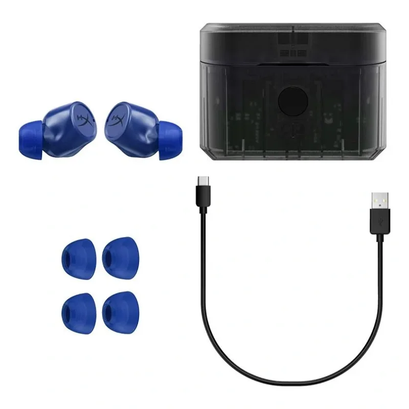 IN-VİRAAT HYPERX - APPARİO HYPERX CİRRO BUDS PRO TRUE WIRELESS BLU KULAK İÇİ KULAKLIKLAR, MAVİ