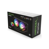 INCA ISS-02XN INTEL/AMD 2X120MM ARGB LED FANLI AM5 CONTROL REMOTE CPU LİQUİD COOLER
