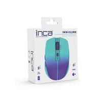 INCA IWM-511RM MAVİ ŞARJLI SESSİZ OPTİK KABLOSUZ MOUSE