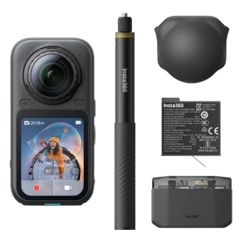 Insta360 X6 Aksiyon Kamerası - Essentials Kit