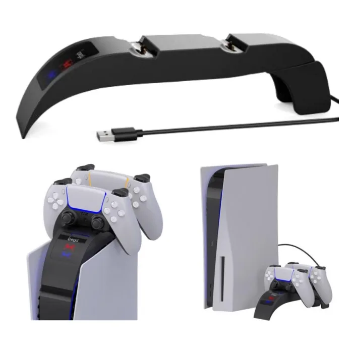 ipega Ps5 Dualsense Şarj Istasyonu Led Göstergeli Şarj Standı