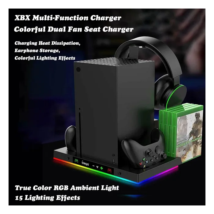 İPEGA VERTİCAL STAND XBOX RGB CHARGİNG STATİON