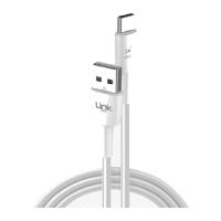 K607 SAFE 2M 3A USB-A TİP-C ŞARJ KABLOSU