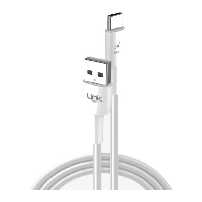 K607 SAFE 2M 3A USB-A TİP-C ŞARJ KABLOSU