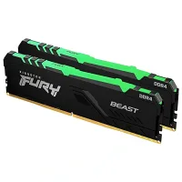 KİNGSTON FURY BEAST RGB DDR4 16 GB(2X8GB) 3200MHZ RAM