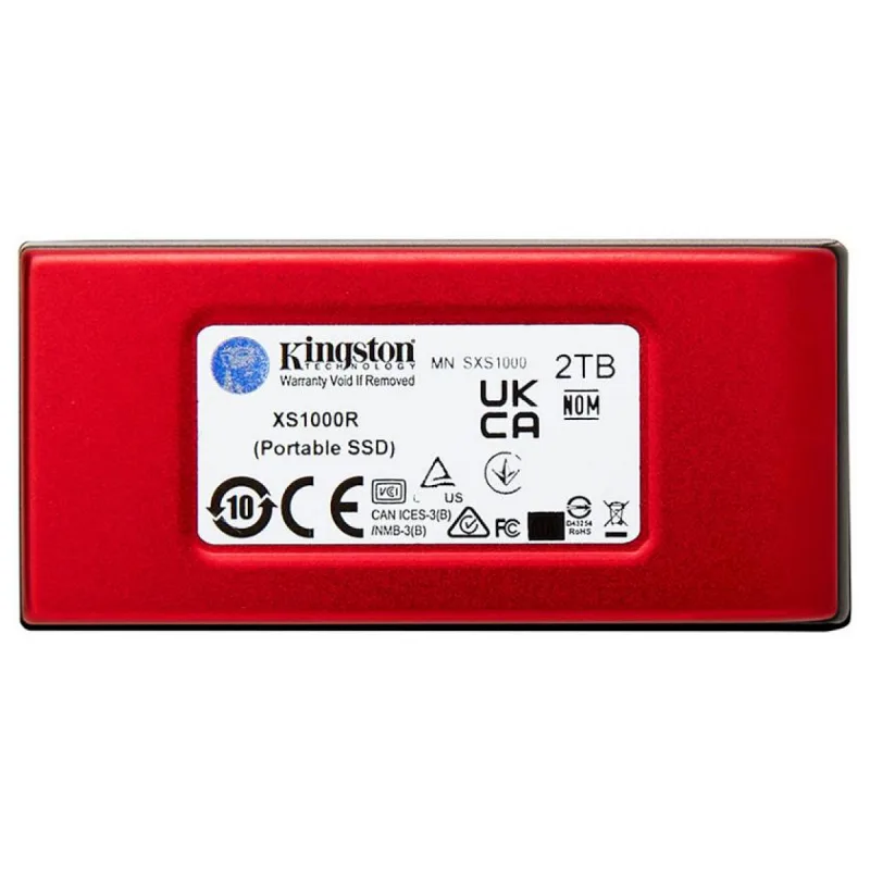 KİNGSTON XS1000 SXS1000R/2000G USB 3.2 2 TB KIRMIZI TAŞINABİLİR SSD