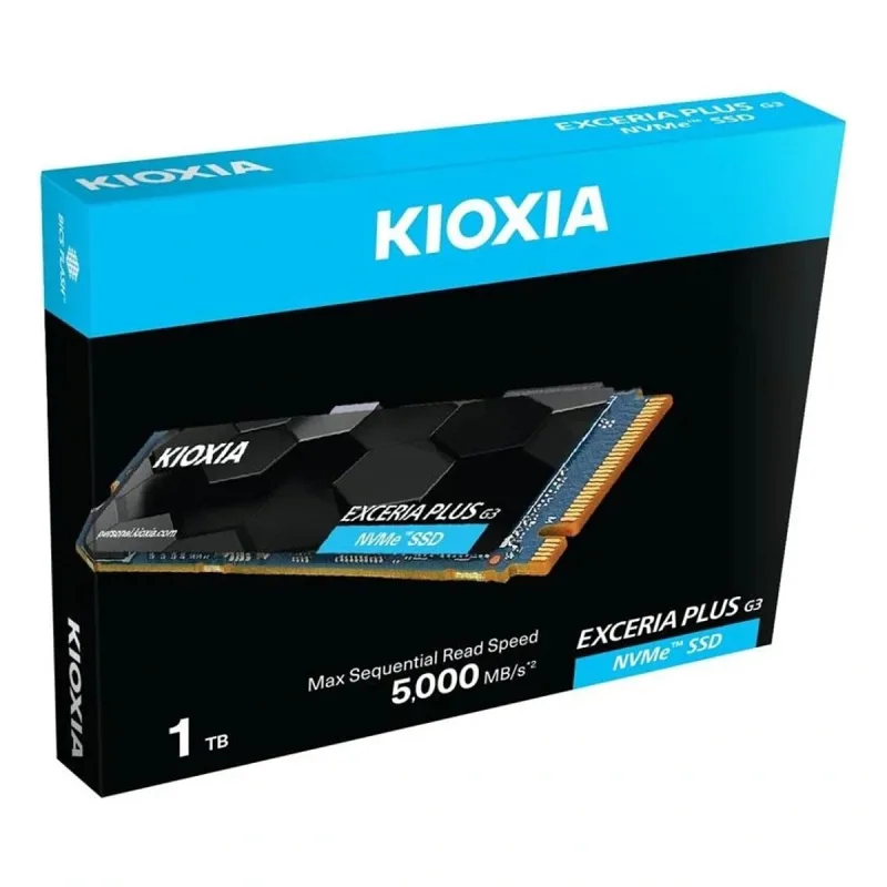 KIOXIA PCIe M2 1TB Exceia Plus G3 NV 3D 5000/3900 Dahili SSD