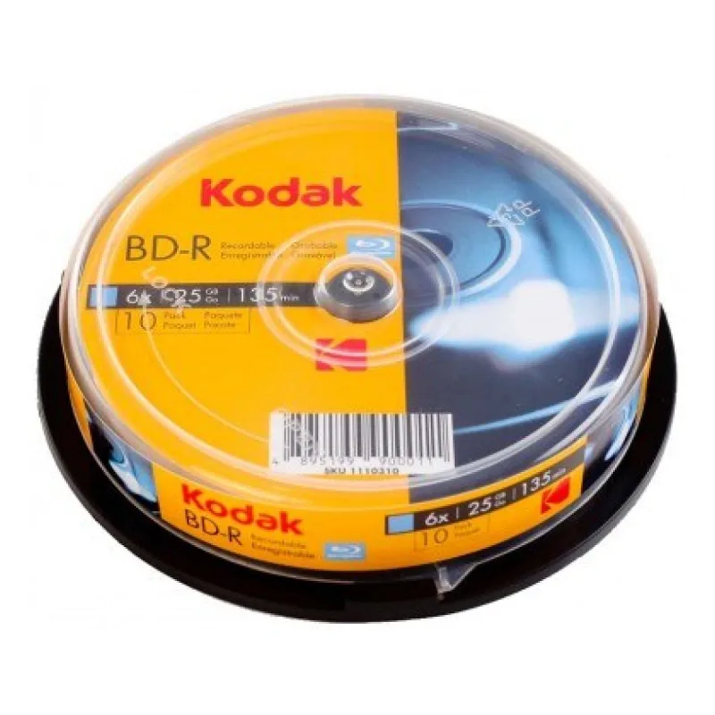 KODAK 25/135/1-6X BLU-RAY 10'LU
