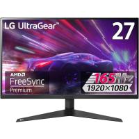 LG ULTRAGEAR 27'' 1MS 165HZ (HDMI+DİSPLAY) AMD FREESYNC PREMİUM VA PANEL FHD GAMİNG MONİTÖR 27GQ50F-B