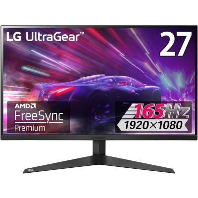 LG ULTRAGEAR 27'' 1MS 165HZ (HDMI+DİSPLAY) AMD FREESYNC PREMİUM VA PANEL FHD GAMİNG MONİTÖR 27GQ50F-B