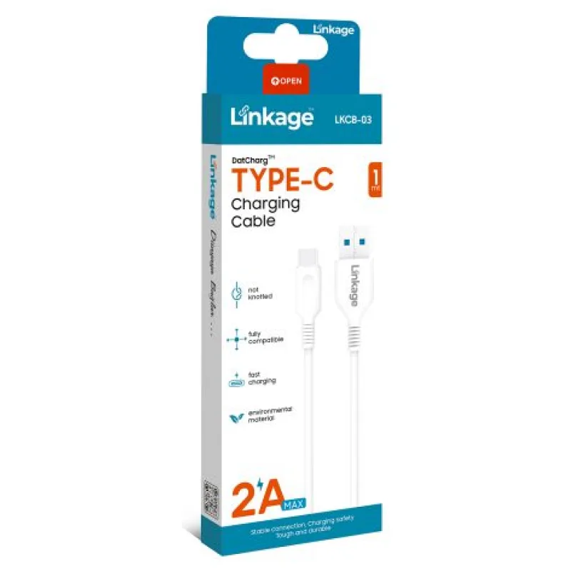 Linkage LKCB-03 Type-c 2A 1 mt Şarj Kablosu