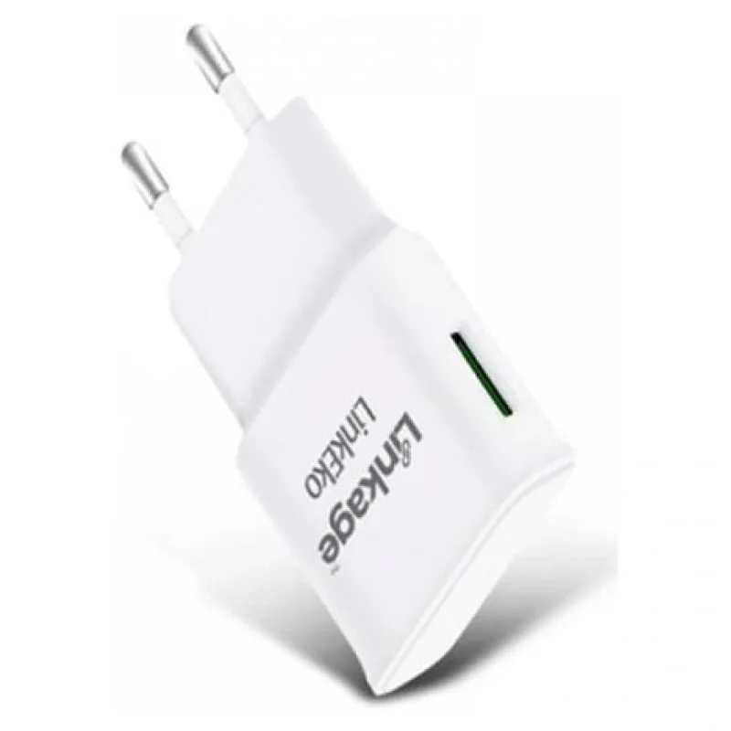 LİNKAGE BEYAZ RENK 10 WATT 2A ÇIKIŞ ŞARJ ALETİ LKC-22