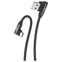 LİNKTECH K592 SAFE MİCRO USB 90 DERECE DATA/ŞARJ KABLOSU 3A 1.5MT