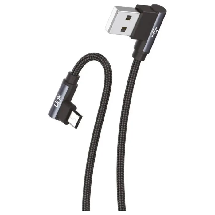 LİNKTECH K592 SAFE MİCRO USB 90 DERECE DATA/ŞARJ KABLOSU 3A 1.5MT