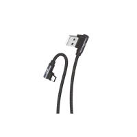 LİNKTECH K592 SAFE MİCRO USB 90 DERECE DATA/ŞARJ KABLOSU 3A 1.5MT