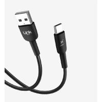 LİNKTECH K602 SAFE 3A TYPE-C USB ŞARJ KABLOSU