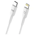 LİNKTECH K603 SAFE TYPE-C - İPHONE LİGHTNİNG 30W HIZLI DATA VE ŞARJ KABLOSU 3A 1MT