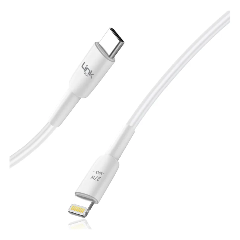 LİNKTECH K603 SAFE TYPE-C - İPHONE LİGHTNİNG 30W HIZLI DATA VE ŞARJ KABLOSU 3A 1MT