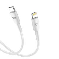 LİNKTECH K603 SAFE TYPE-C - İPHONE LİGHTNİNG 30W HIZLI DATA VE ŞARJ KABLOSU 3A 1MT