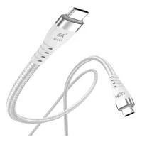 LİNKTECH K653 PREMİUM PD 120W ÖRGÜLÜ METAL BAŞLI USB-C TYPE-C ŞARJ KABLOSU