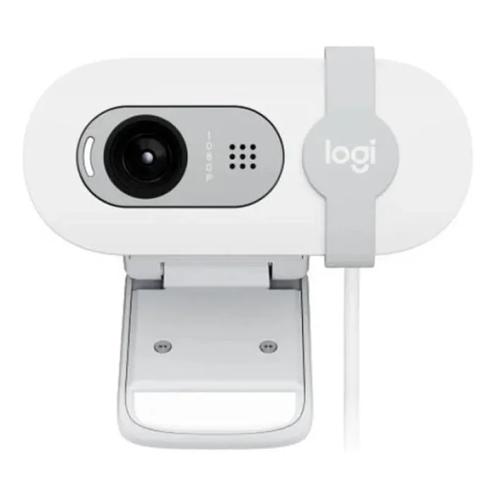 Logitech Brio 100 Beyaz Full HD 1080P Mikrofonlu Webcam