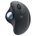 LOGİTECH ERGO M575 KABLOSUZ İZTOPU ÖZELLİKLİ KONFORLU ERGONOMİK MOUSE - SİYAH