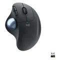LOGİTECH ERGO M575 KABLOSUZ İZTOPU ÖZELLİKLİ KONFORLU ERGONOMİK MOUSE - SİYAH