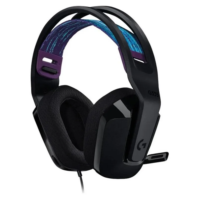 Logitech G335 Siyah Kablolu Kulak Üstü Oyuncu Kulaklığı