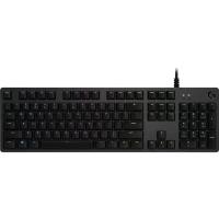 LOGITECH G G512 LIGHTSYNC RGB GX BLUE CLİCKY ARKADAN AYDINLATMALI MEKANİK KABLOLU TÜRKÇE Q OYUNCU KLAVYESİ - SİYAH