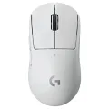 Logitech G PRO X Superlight 2 DEX Beyaz Lightspeed Hero Şarjlı Optik Kablosuz Oyuncu Mouse (910-007366)