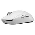 Logitech G PRO X Superlight 2 DEX Beyaz Lightspeed Hero Şarjlı Optik Kablosuz Oyuncu Mouse (910-007366)