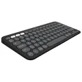 Logitech Pebble Keys 2 K380S 920-011859 Siyah TKL Q Kablosuz Klavye