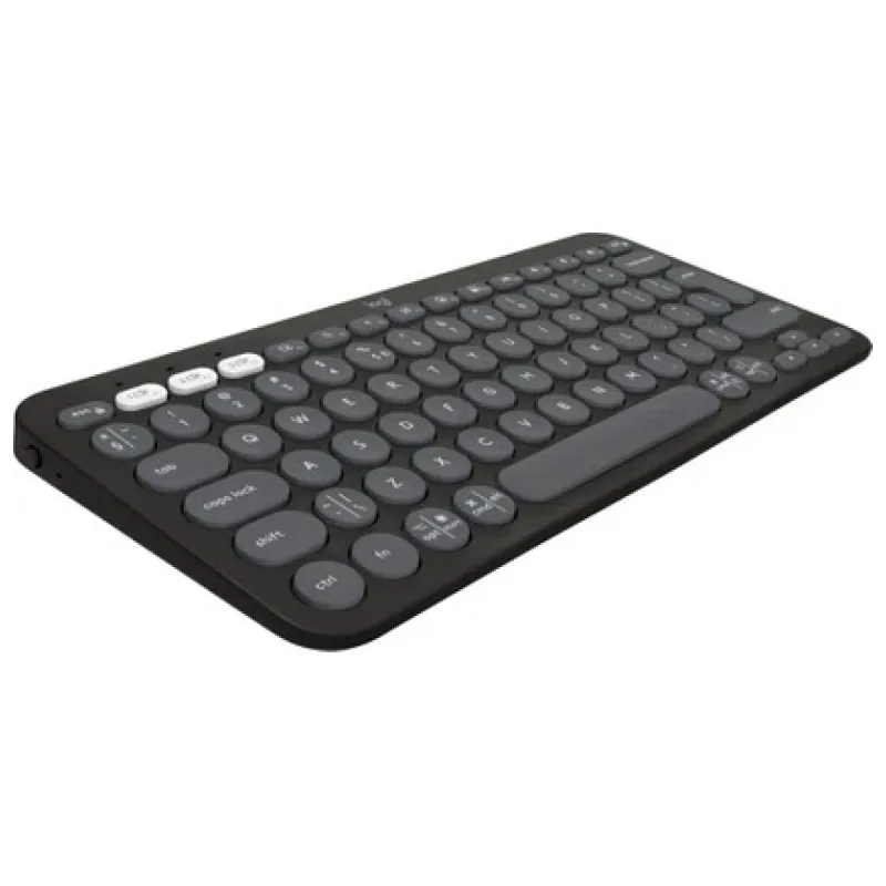 Logitech Pebble Keys 2 K380S 920-011859 Siyah TKL Q Kablosuz Klavye