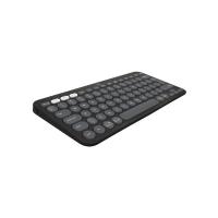 LOGİTECH K380S PEBBLE KEYS 2 ÇOKLU CİHAZ ÖZELLİKLİ BLUETOOTH TÜRKÇE Q KLAVYE - SİYAH