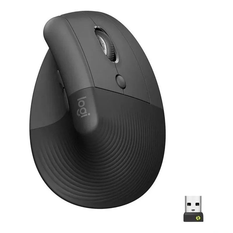 Logitech Lift 910-006473 Siyah Dikey Sessiz Ergonomik Optik Kablosuz Mouse
