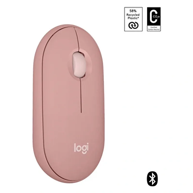 Logitech Pebble 2 M350S 910-007014 Pembe Sessiz Optik Kablosuz Mouse