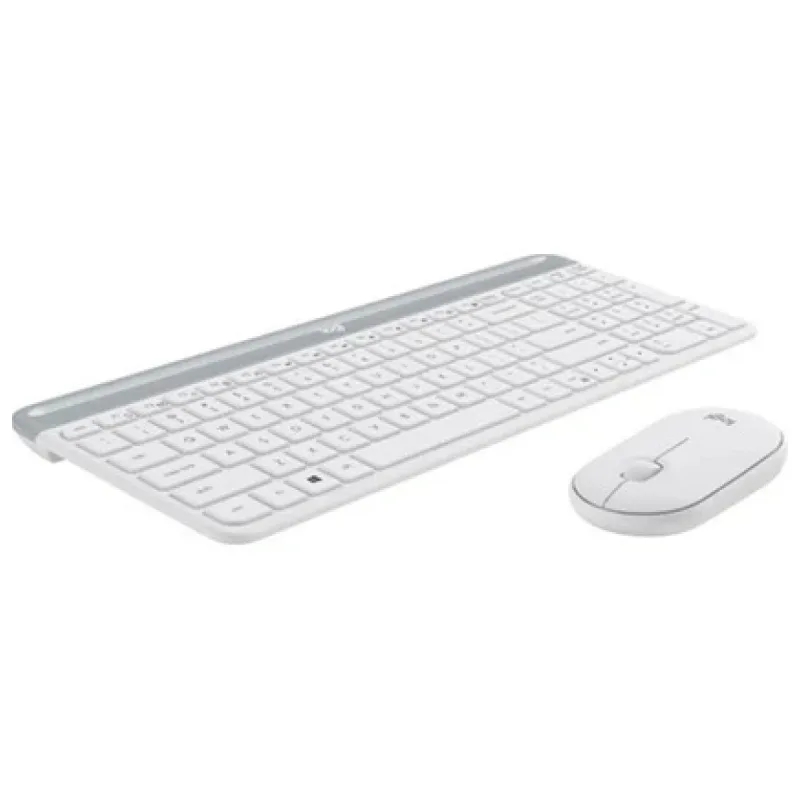 LOGITECH MK470 Kablosuz İnce Türkçe Q Klavye Mouse Seti - Beyaz