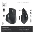 Logitech Mx Master 3S 910-006559 Siyah Şarjlı Sessiz Ergonomik Optik Kablosuz Mouse