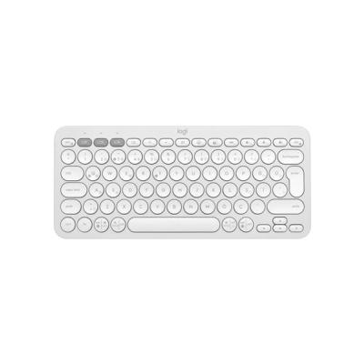 LOGITECH Pebble Keys 2 K380s Multi-Device Bluetooth Klavye Beyaz (Türkçe Tuş Dizimi)