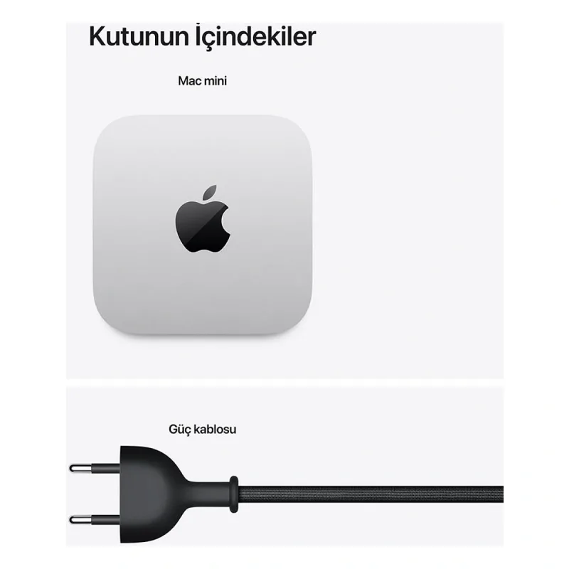 Mac Mini MCYT4TU/A Apple M4 24 GB 512 GB SSD Mini PC
