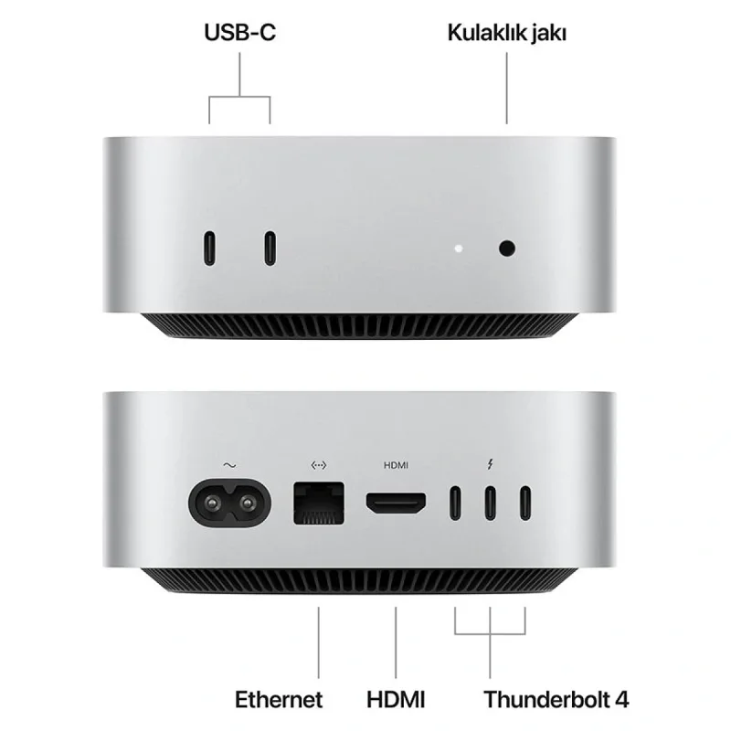 Mac Mini MCYT4TU/A Apple M4 24 GB 512 GB SSD Mini PC