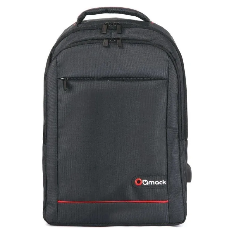 MACK MCC-007 17.3" OFFİCE USB GİRİŞLİ NOTEBOOK SIRT ÇANTASI SİYAH