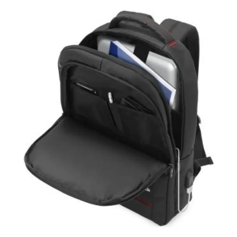 MACK MCC-007 17.3" OFFİCE USB GİRİŞLİ NOTEBOOK SIRT ÇANTASI SİYAH