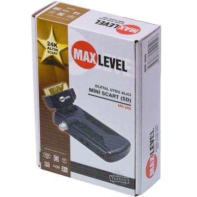 MAX LEVEL MR-200 MİNİ SCART UYDU ALICISI